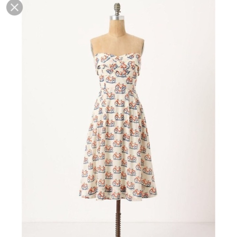 Anthro bicycle dress.